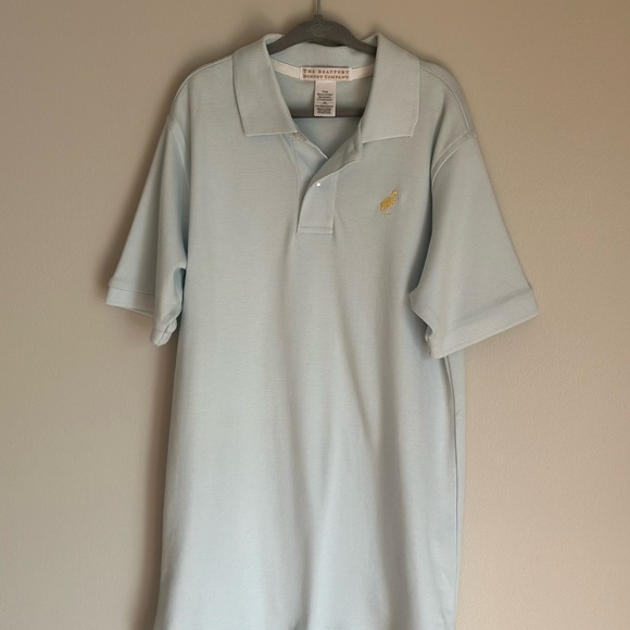 Beaufort Bonnet Company BoysPrim & Proper Pompano Polo Peach & Buckhead Blue 10 - Picture 2 of 9